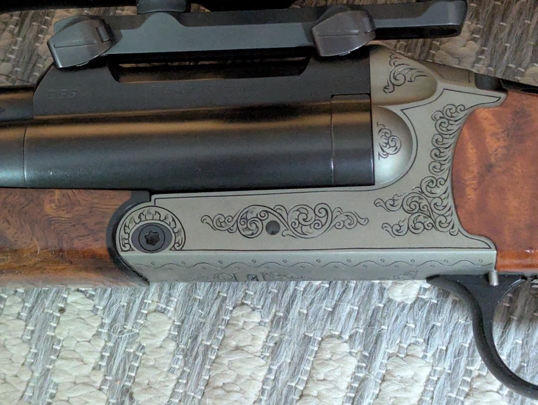 Blaser D99 ca.:9,3x74R mit K&S Einstecklauf 5,6x52R – Bild 5