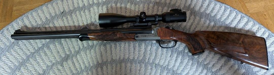 Blaser D99 ca.:9,3x74R mit K&S Einstecklauf 5,6x52R – Bild 1