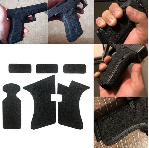 Anti-Rutsch Aufkleber für Glock "Grip-Sticker" – Bild 1