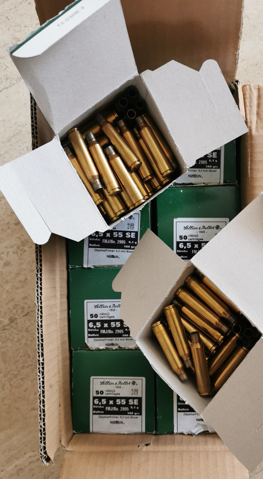 500 Hülsen S&B, 6,5X55 – Bild 2