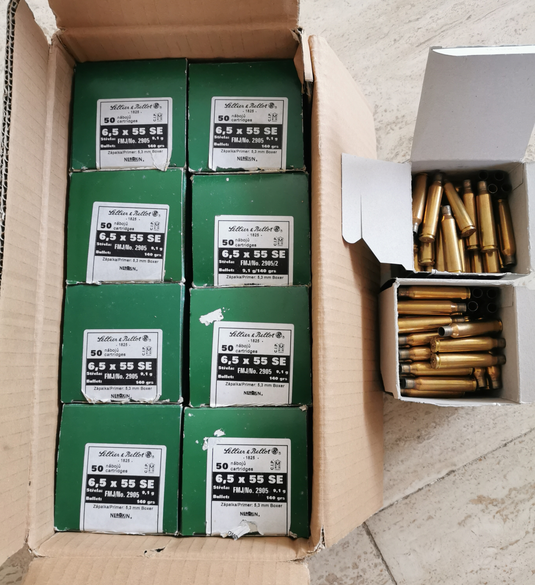 500 Hülsen S&B, 6,5X55 – Bild 1
