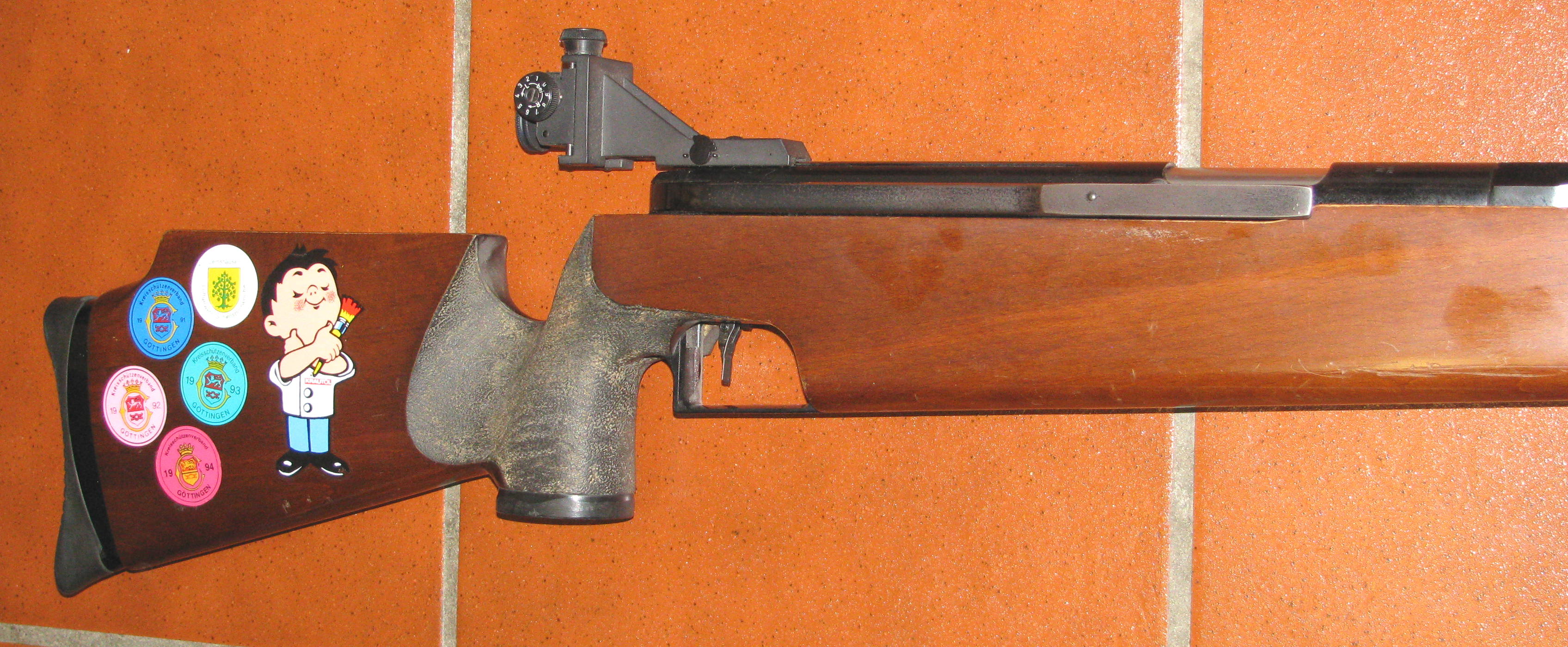 Feinwerkbau Luftgewehr, ein Feinwerkbau Mod. 300 S in Kal. 4,5mm mit F - Zeichen – Bild 6