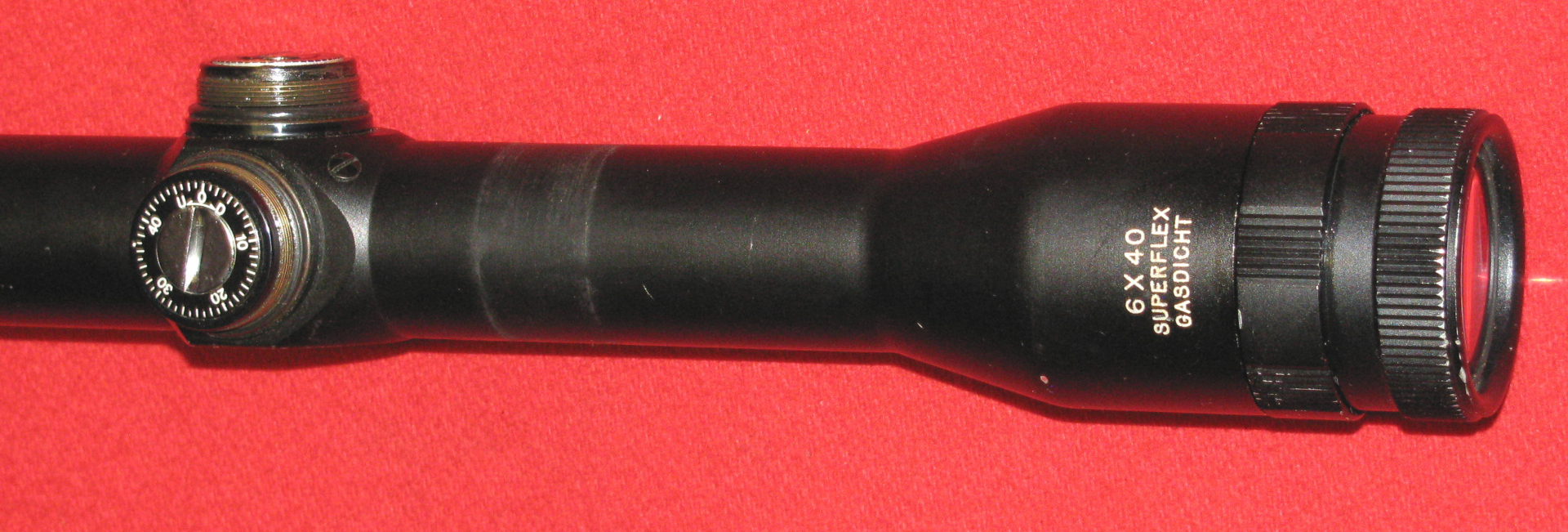 ZF / Zielfernrohr, ein HUBERTUS 6 x 40 mit dem Absehen 1 – Bild 3