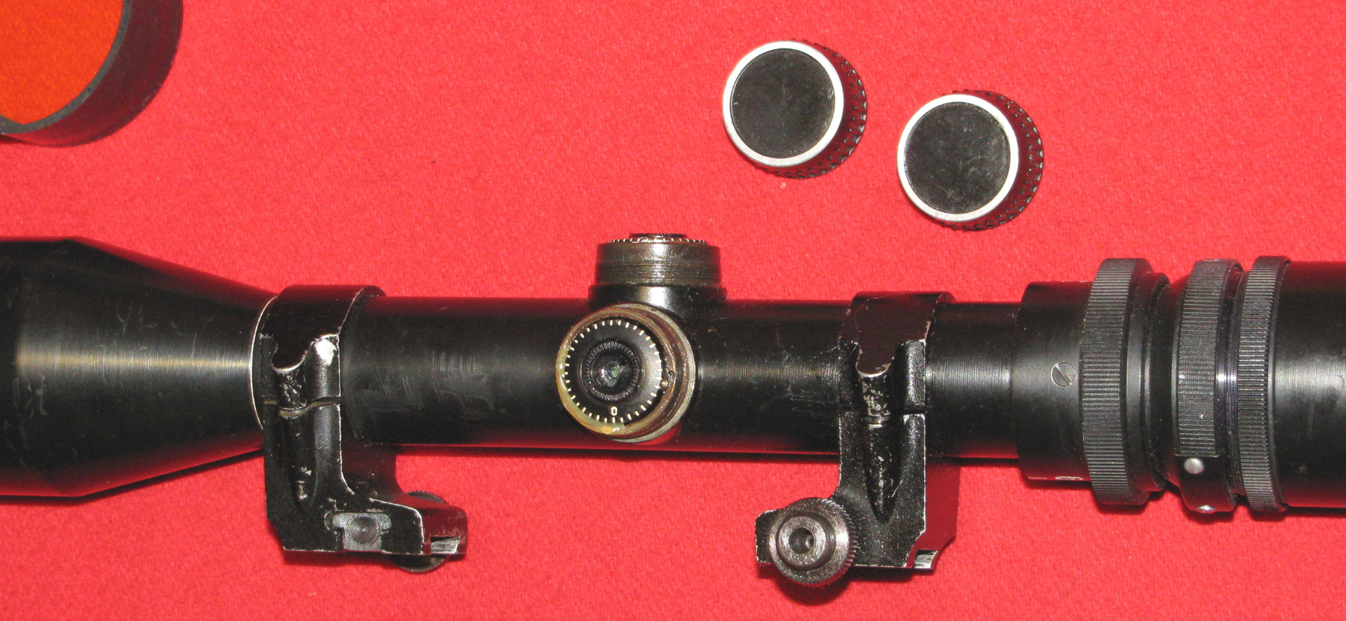 ZF / Zielfernrohr, ein Russisches 3 - 9 x 38 mit zwei ( 2 ) ! Absehen und Montage – Bild 2