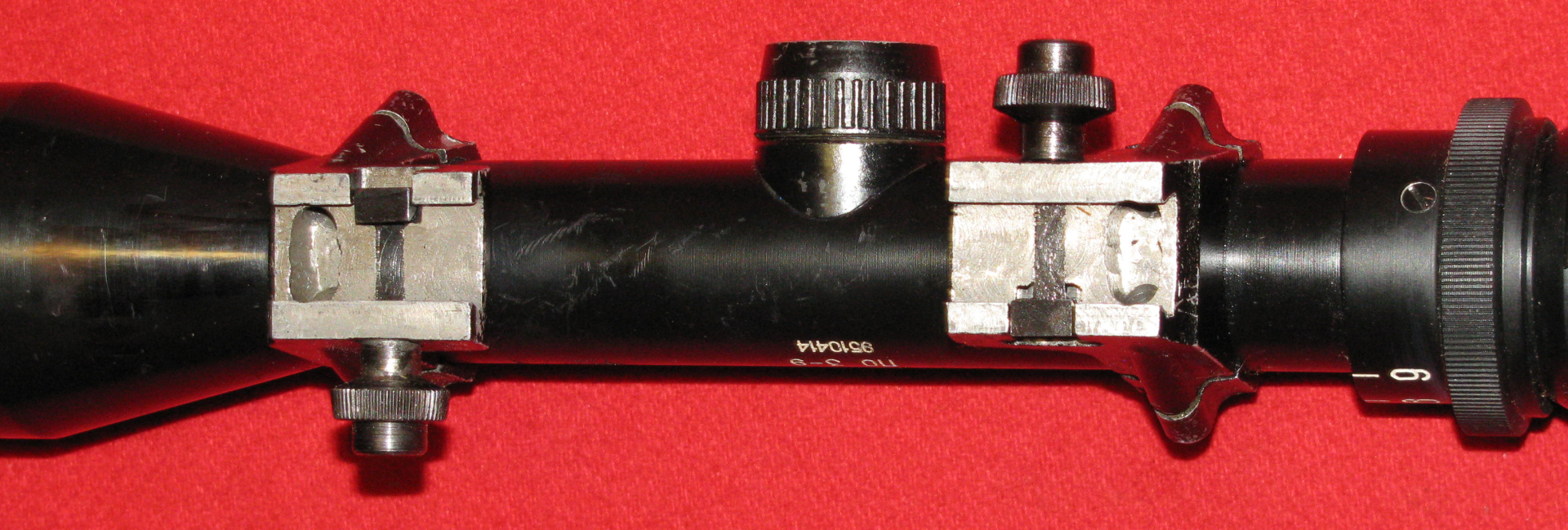 ZF / Zielfernrohr, ein Russisches 3 - 9 x 38 mit zwei ( 2 ) ! Absehen und Montage – Bild 6