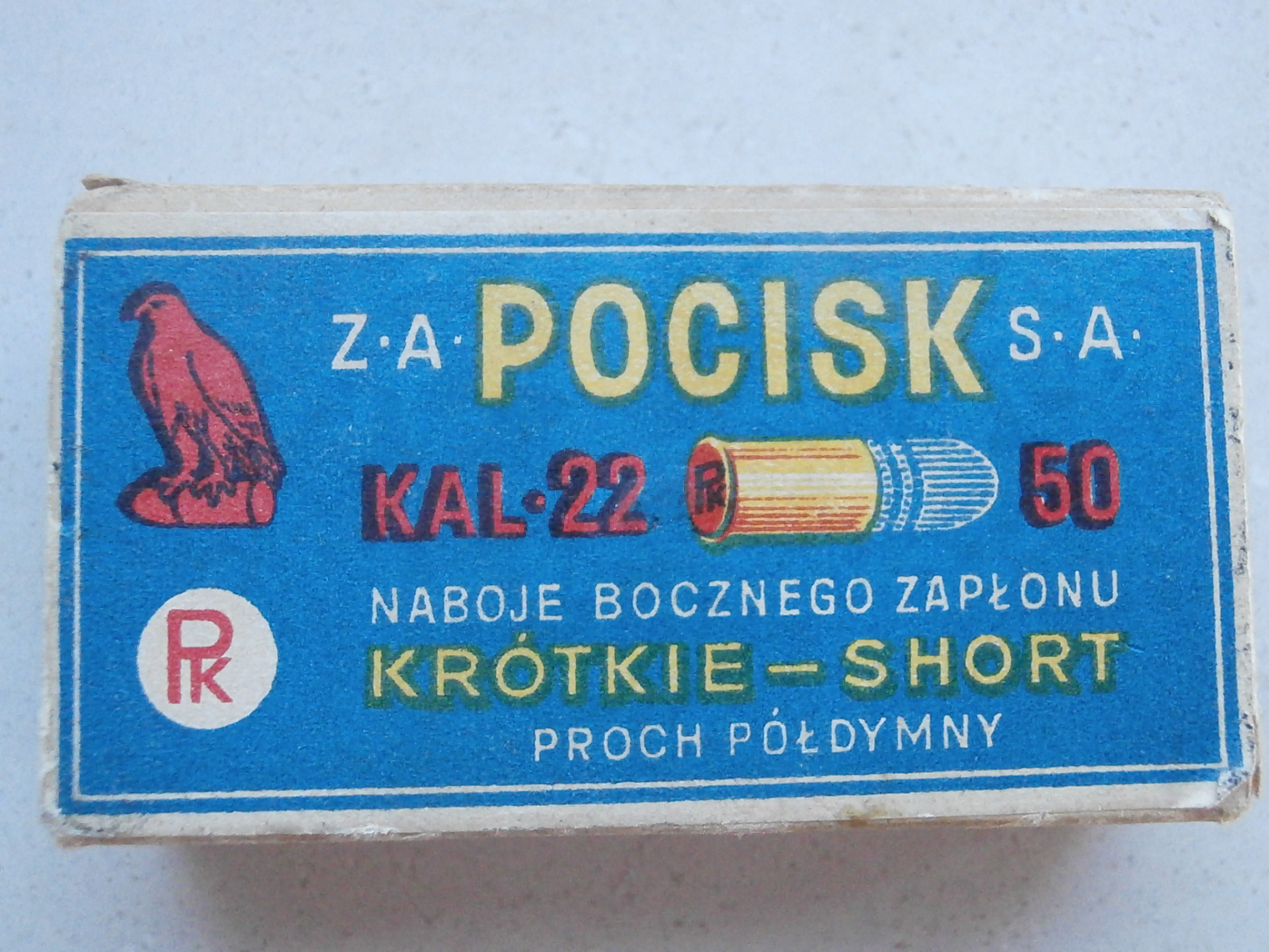Patronen .22 kurz Pocisk, 50 er Packung Sammlerpatronen – Bild 1