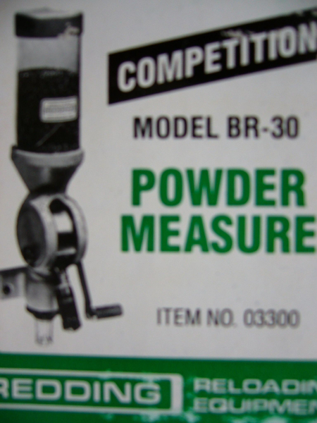 Redding Pulverfüllgerät BR-30. Der Competition-Pulverfüller für 308 Win. und 6,5 Creedmoor Fans. – Bild 1