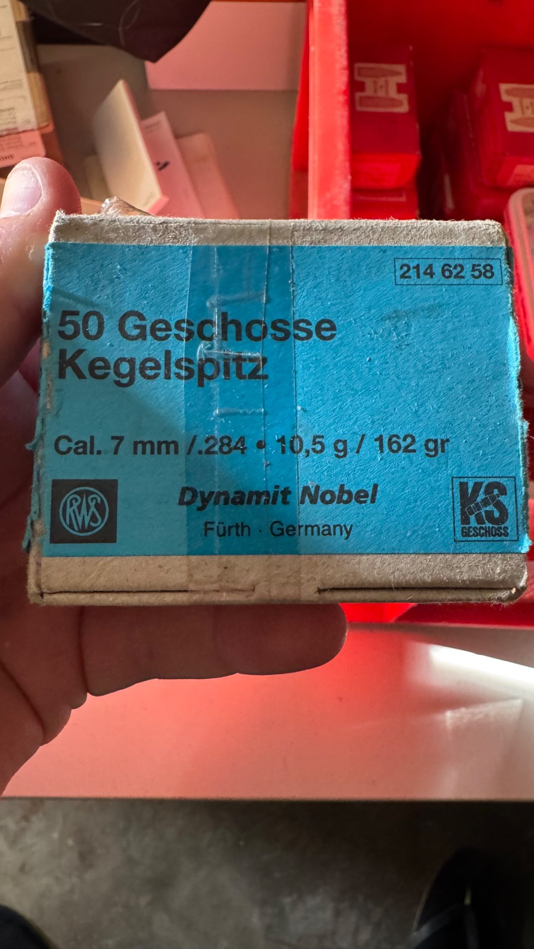 RWS 7mm (.284) Geschosse KS Geschoss 162gr – Bild 1