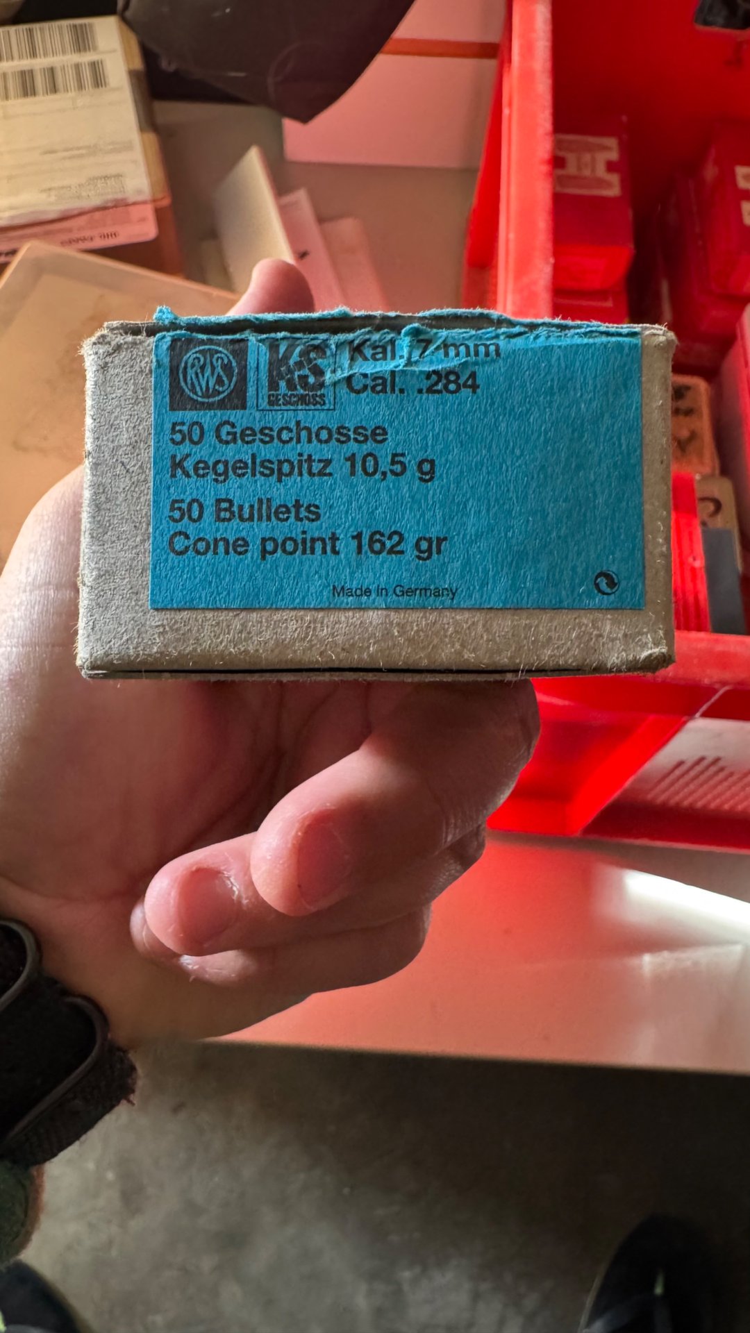 RWS 7mm (.284) Geschosse KS Geschoss 162gr – Bild 2