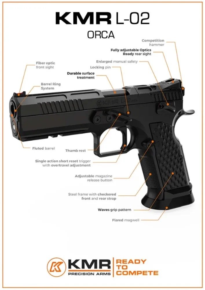 KMR L-02 ORCA OR / 9mm – Bild 3