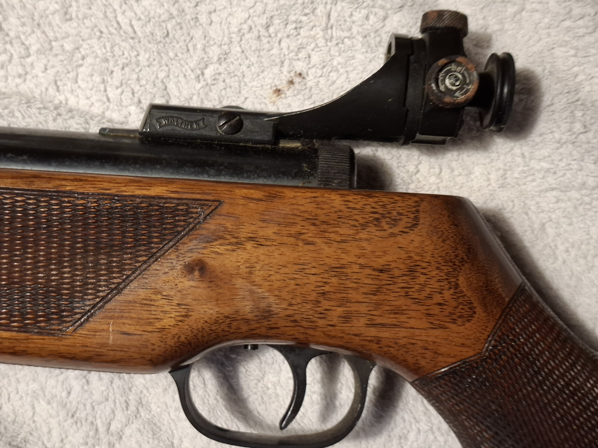 MATCH-LUFTGEWEHR WALTHER LG 55, 4,5mm – Bild 3