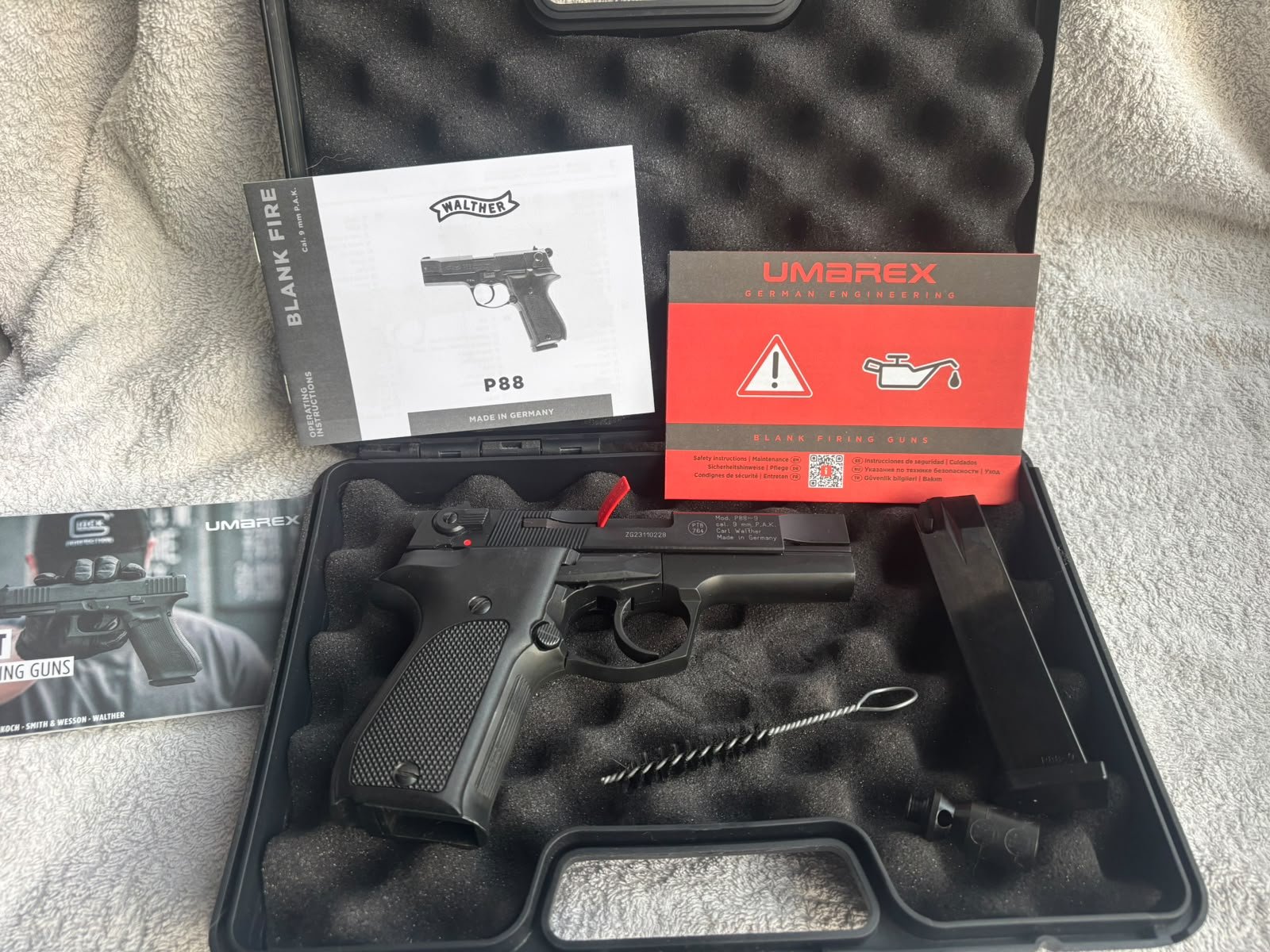 Walther P88 Compact SSW Kal. 9mm P.A.K unbenutzt – Bild 1