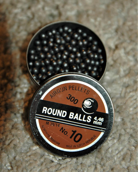 600x Round Balls no.10 VZ47 Haenel 310 49a Anschütz 4,46mm Blei – Bild 1