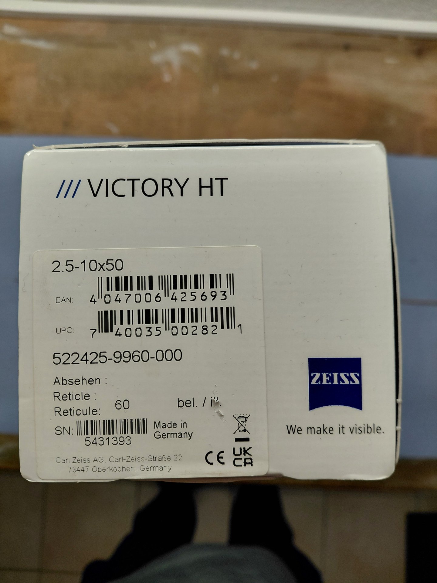 Zeiss Victory HT 2.5-10x50 absolut neuwertig – Bild 4