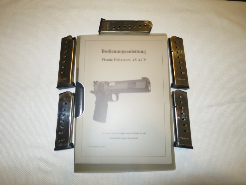 Mogdans 1911 Felixteam 6“ .45ACP – Bild 5