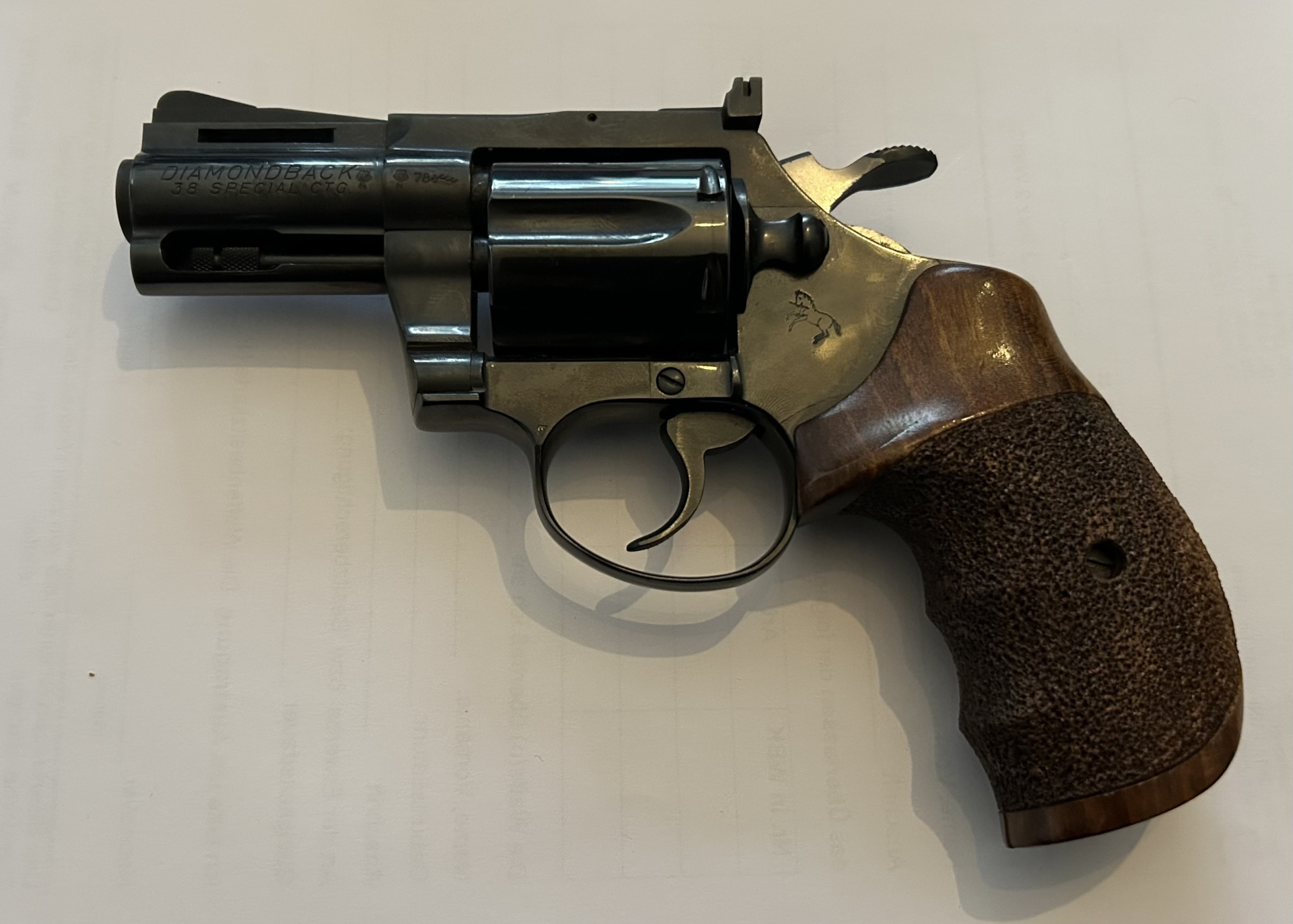 Colt Diamondback im cal. 38 spez. – Bild 1