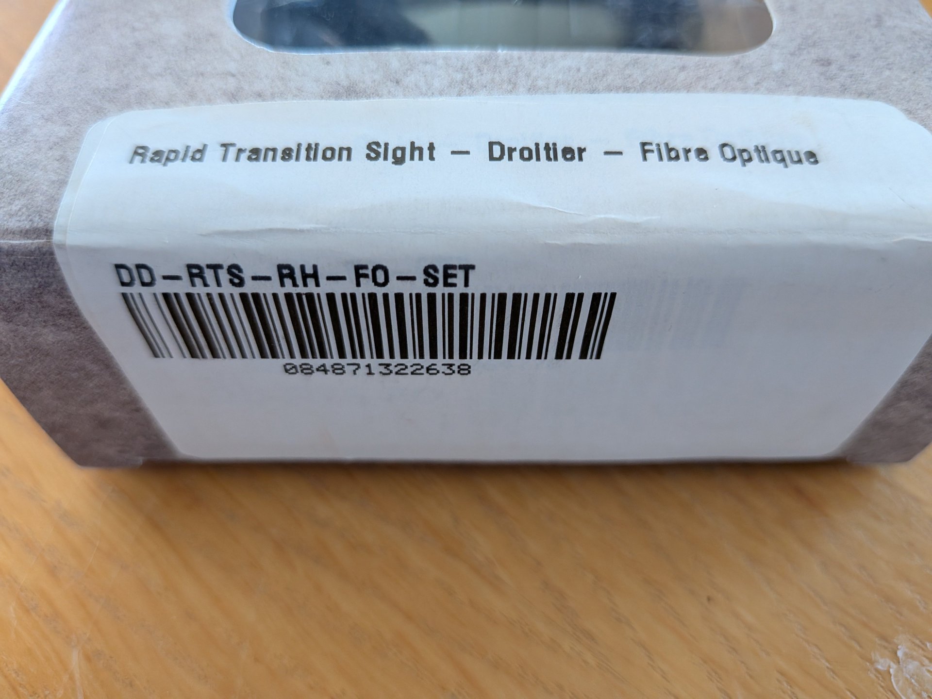 Dueck Defense RTS Offset-Visierung (Fiber Optik, Rechtshänder) inkl. OVP & Zubehör AR15 BUIS – Bild 4