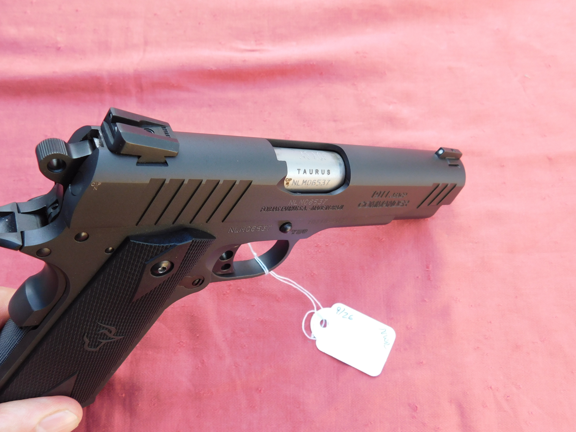 Taurus Commader 1911 Pistole Kal. 45 ACP, neu im Koffer mit Zubehör – Bild 3