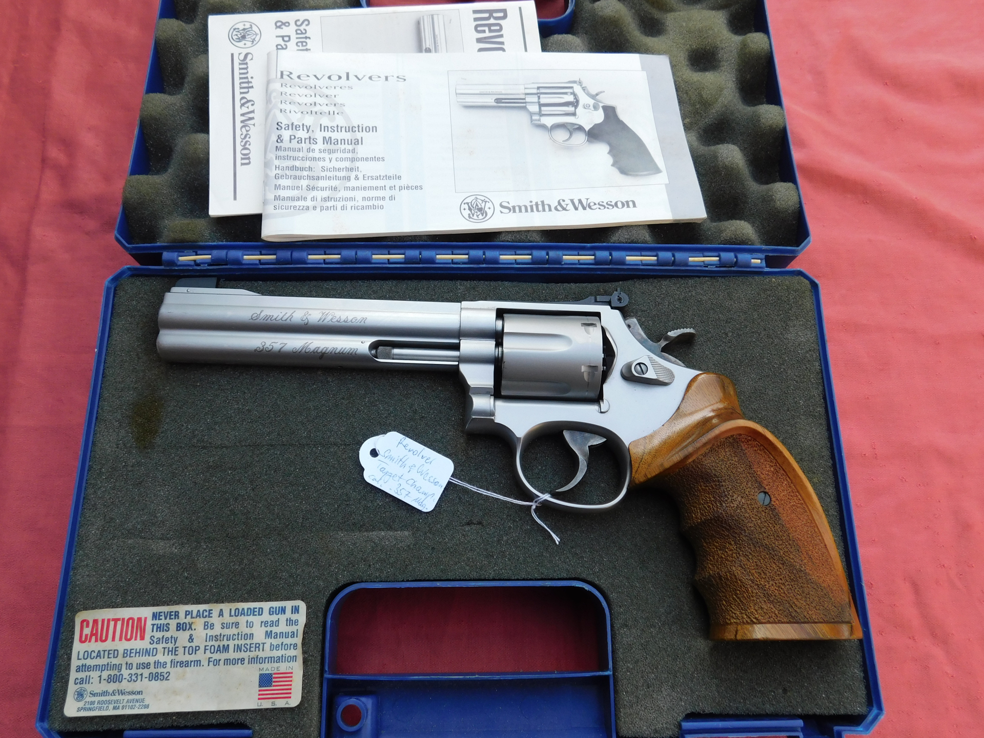 S&W Smith & Wesson Mod. 686-4 Target Champion 6 Zoll Kal. 357 Mag. mit Koffer – Bild 1