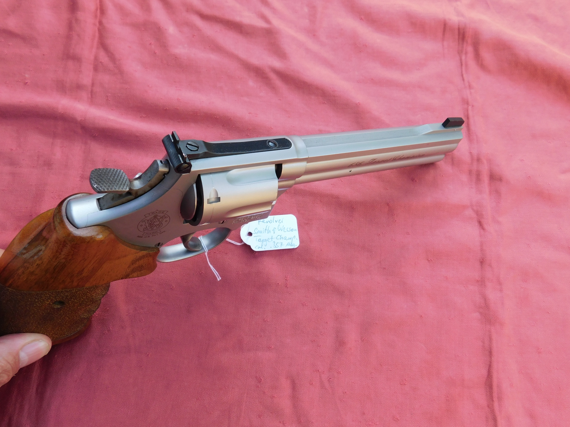 S&W Smith & Wesson Mod. 686-4 Target Champion 6 Zoll Kal. 357 Mag. mit Koffer – Bild 3