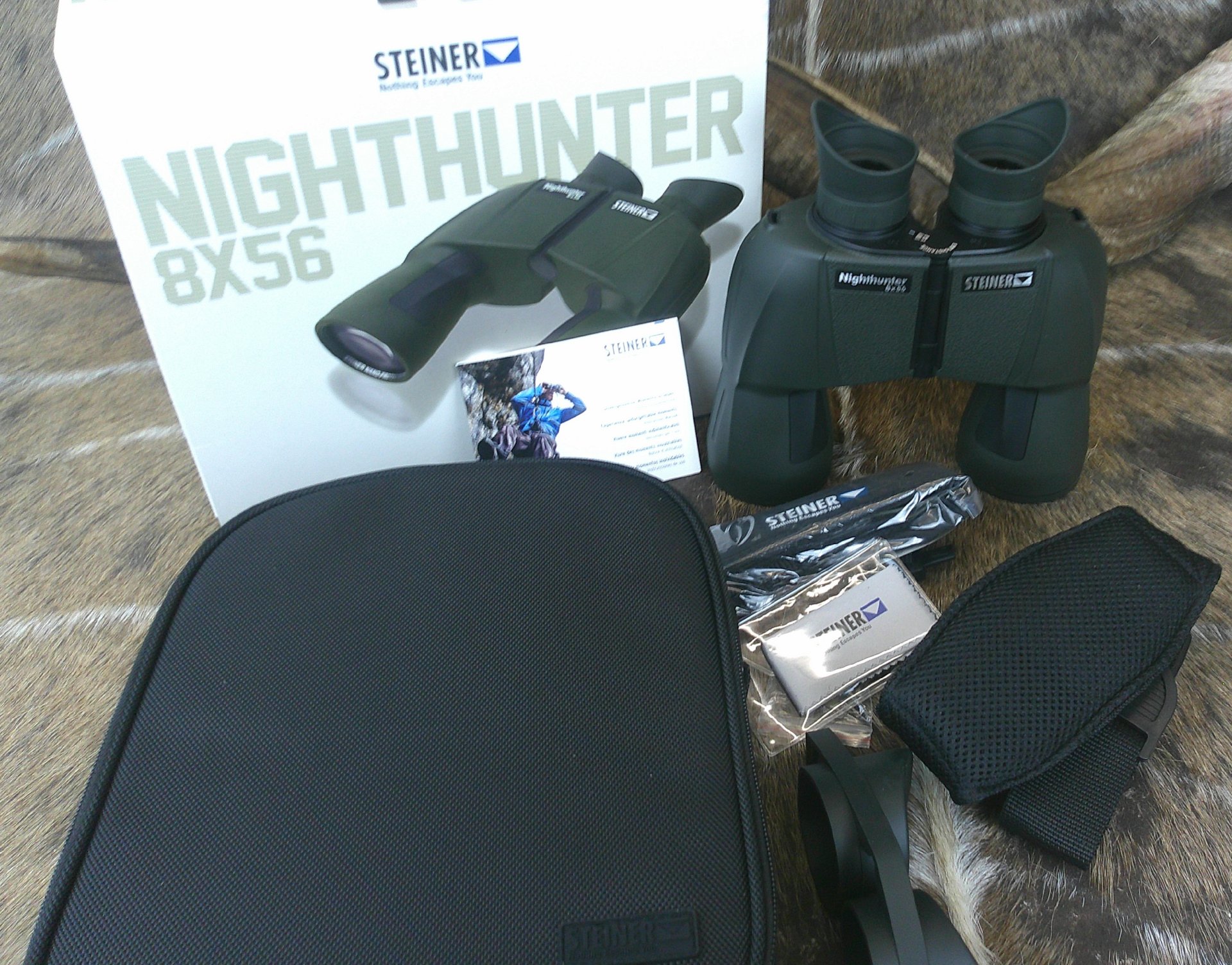 Neues Steiner Nighthunter 8x56 inkl. Zubehör siehe Bilder von WAFFEN FLÜHR – Bild 1