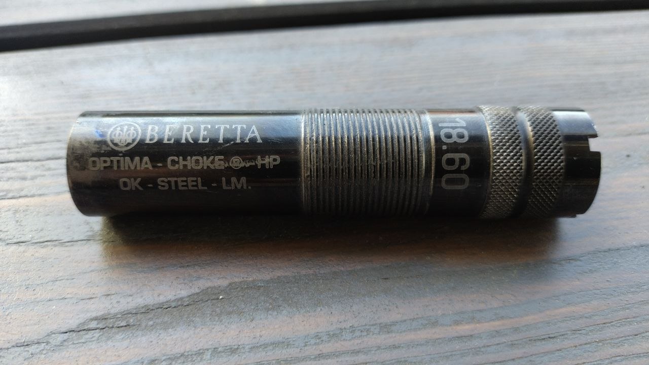 LIGHT MODIFIED Beretta Choke, Optimachoke HP "Black Edition" 20mm erweitert Kal. 12 – Bild 1