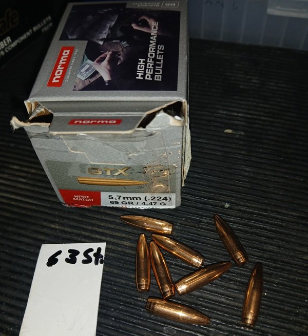 Konvolut Geschosse Kal.224, Norma , Berger, Hornady – Bild 1