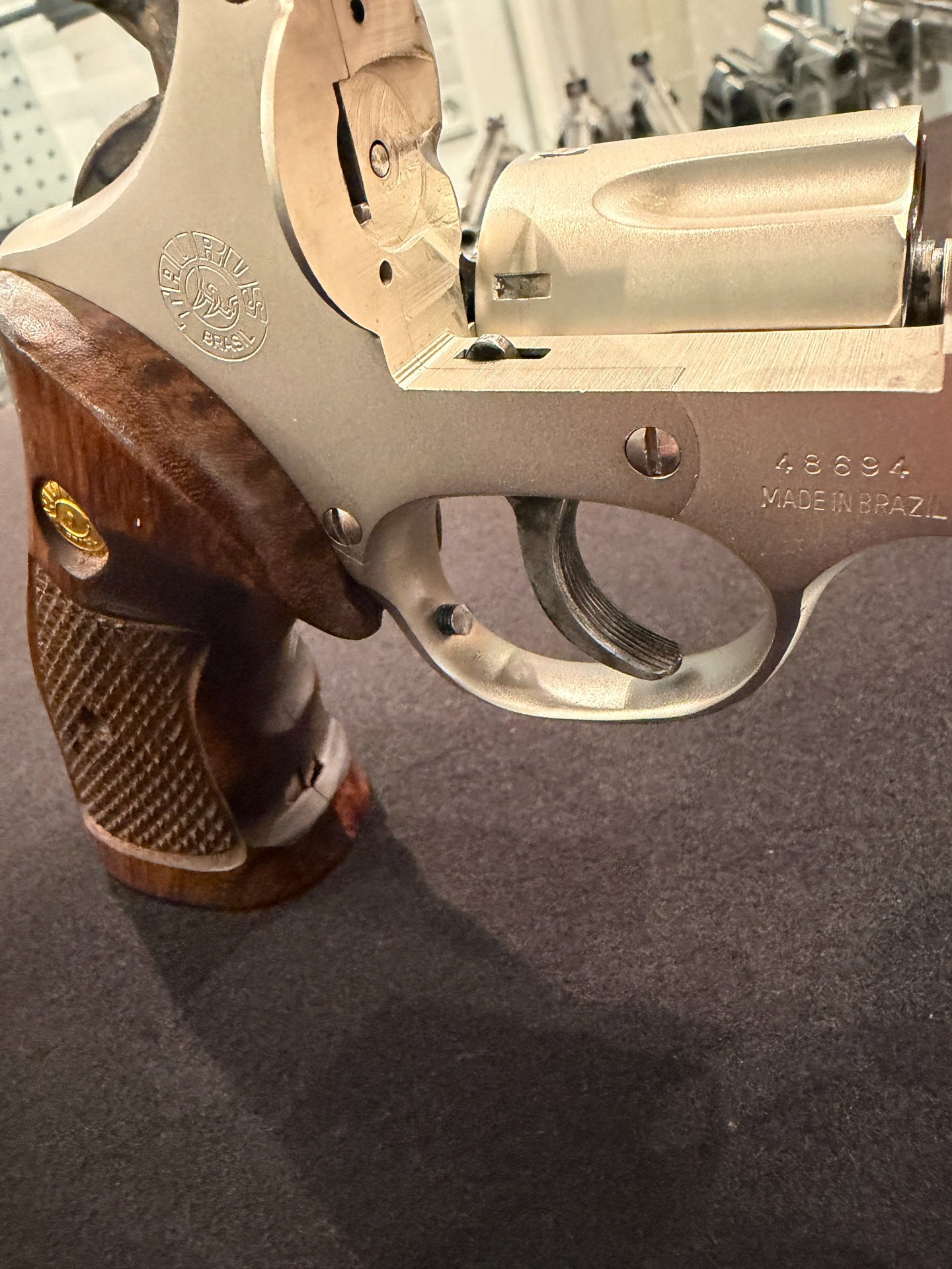 Sportrevolver Taurus/Hämmerli .357 Magnum – 6" Bull Barrel Polygon, getunt, Klappkorn – Bild 5