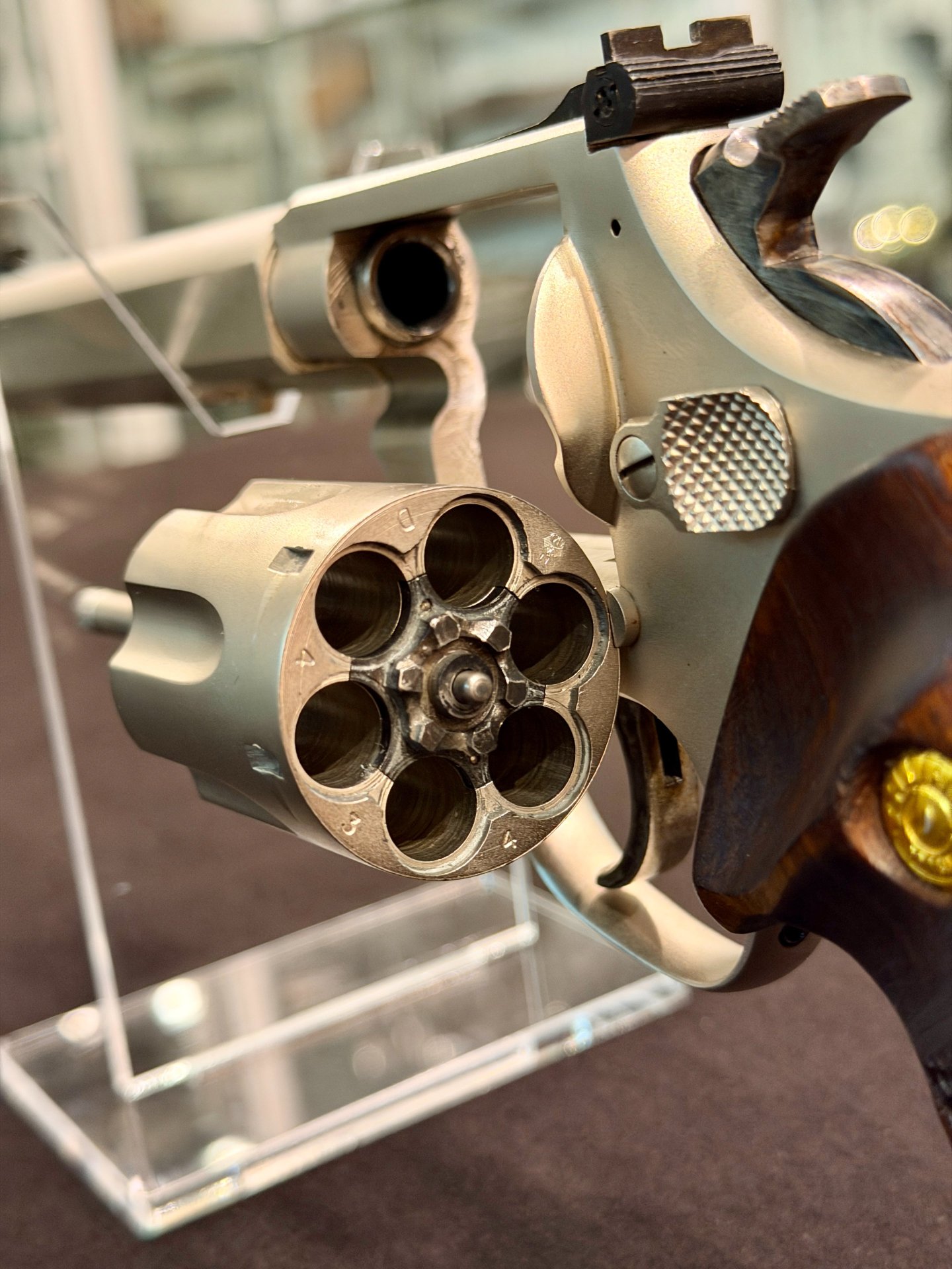 Sportrevolver Taurus/Hämmerli .357 Magnum – 6" Bull Barrel Polygon, getunt, Klappkorn – Bild 6