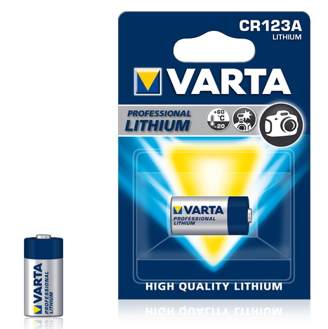 1 x VARTA CR123A Professional Photo Lithium Batterie für Nachtsichtgerät; Taschenlampe! ANGEBOT ! – Bild 1