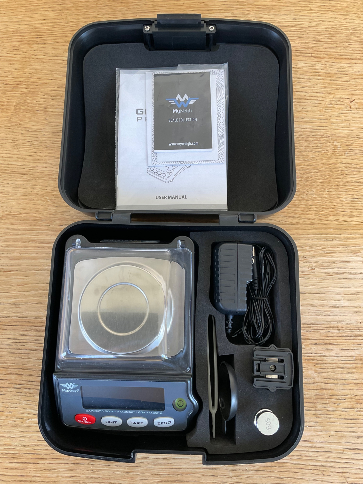 MyWeigh GEMPRO-300 Präzisionswaage – Bild 2