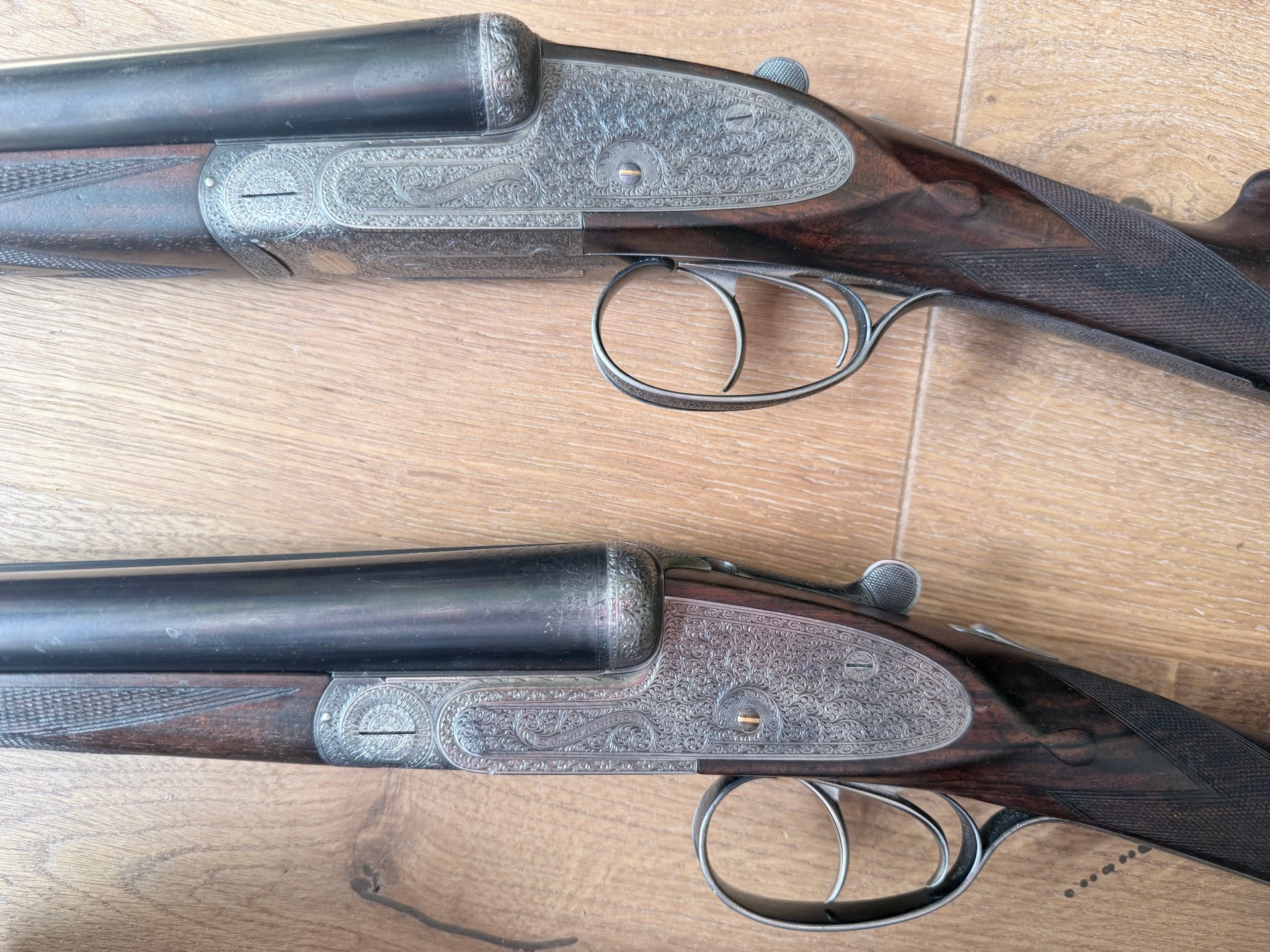 Doppelflinten-Pärchen Churchill im Koffer – Bild 2