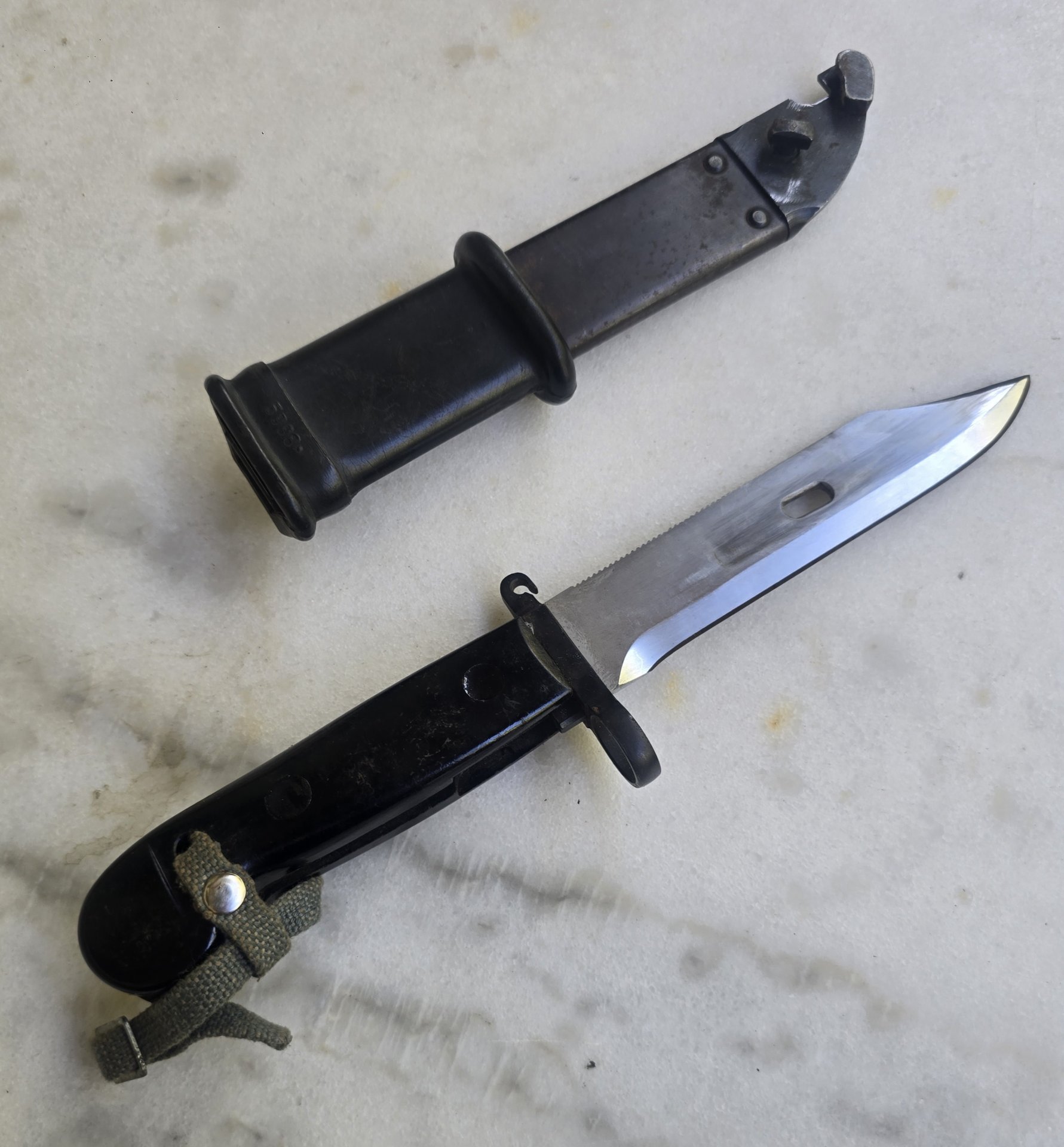 DDR NVA Bajonett AK47 Auf.M1959 – Bild 1