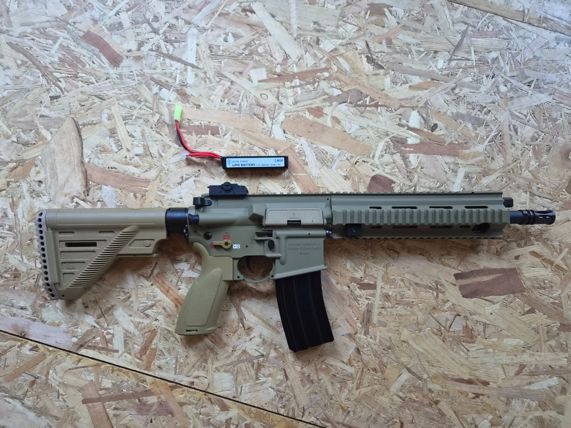 Heckler & Koch HK416 A5 Sportsline EyeTrace 6 mm, S-AEG, < 1,3 J mit Akku – Bild 2