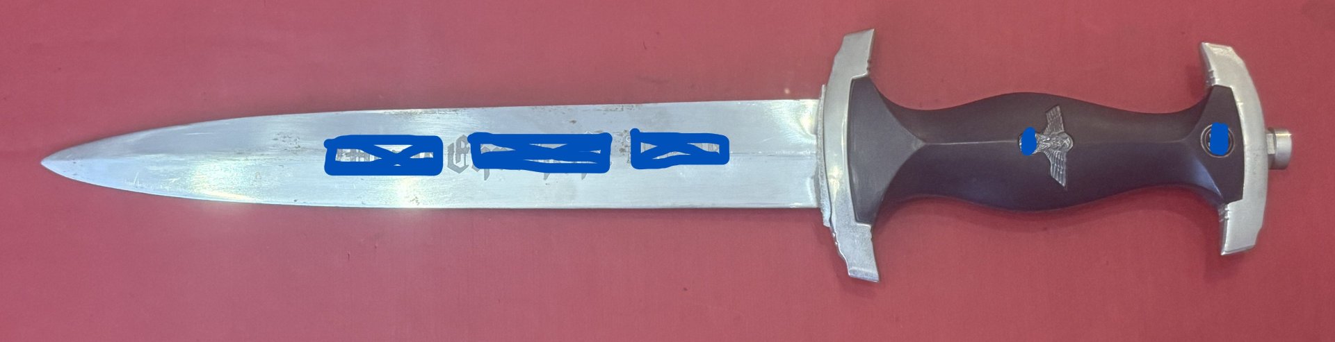 SS Dolch ohne Scheide – Bild 1