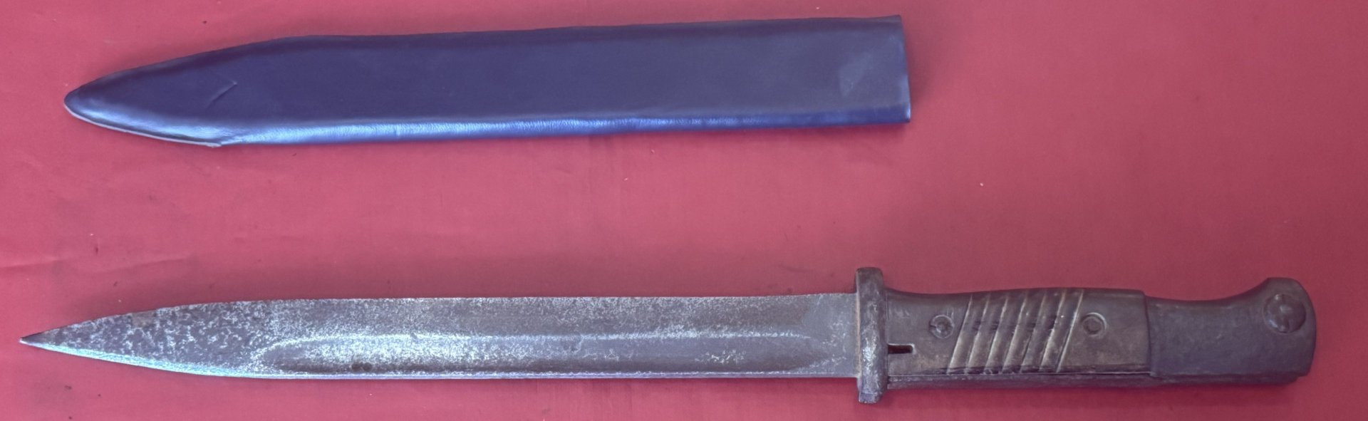 K98 Bajonett mit Selbstgebauter Scheide – Bild 3