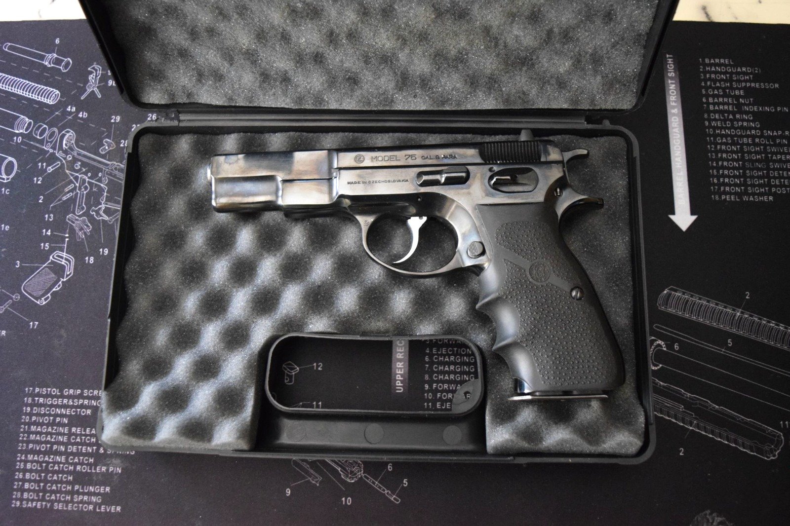 CZ 75 9 mm Luger Frühe Fertigung Rarität – Bild 1