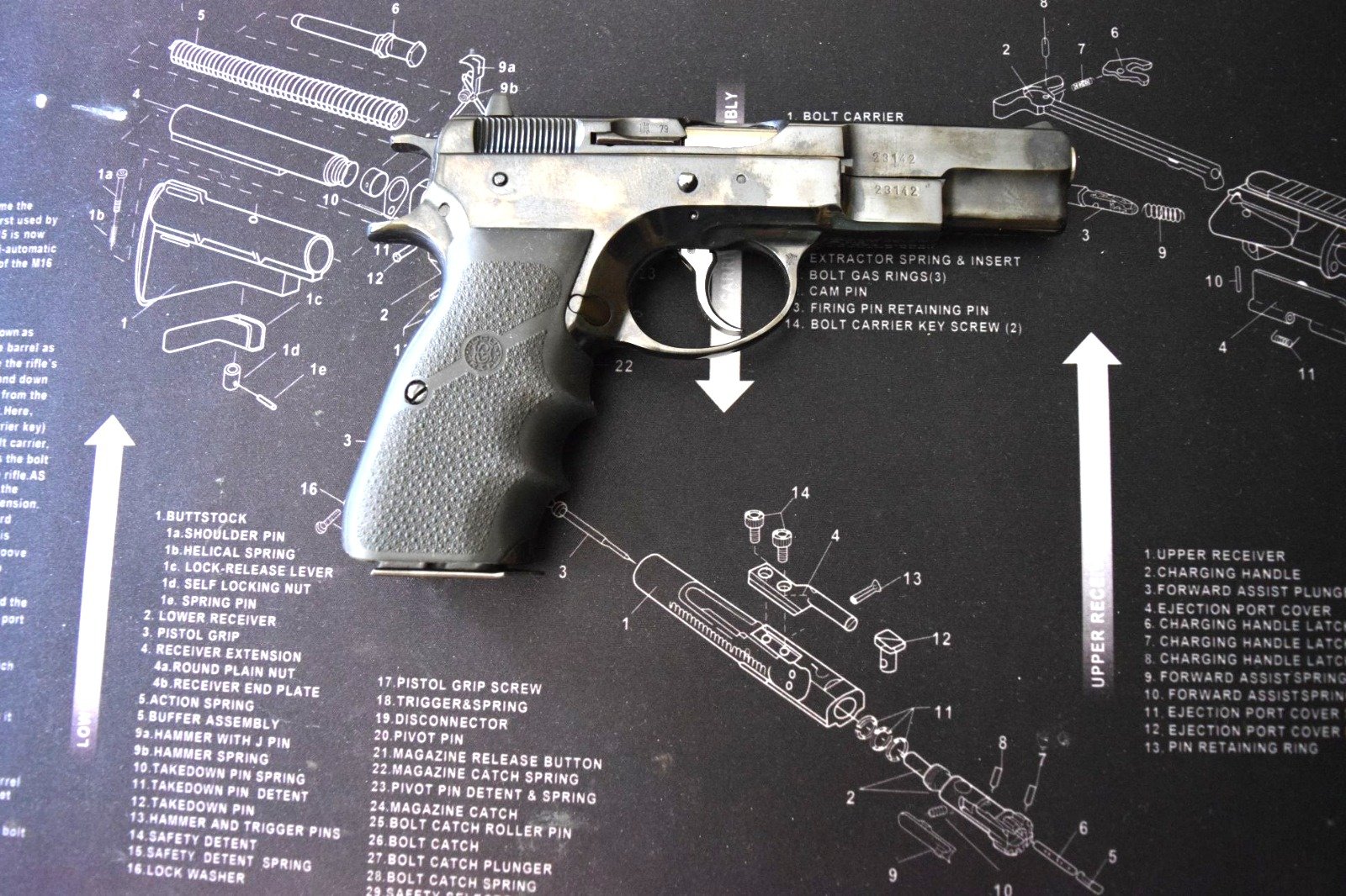 CZ 75 9 mm Luger Frühe Fertigung Rarität – Bild 3