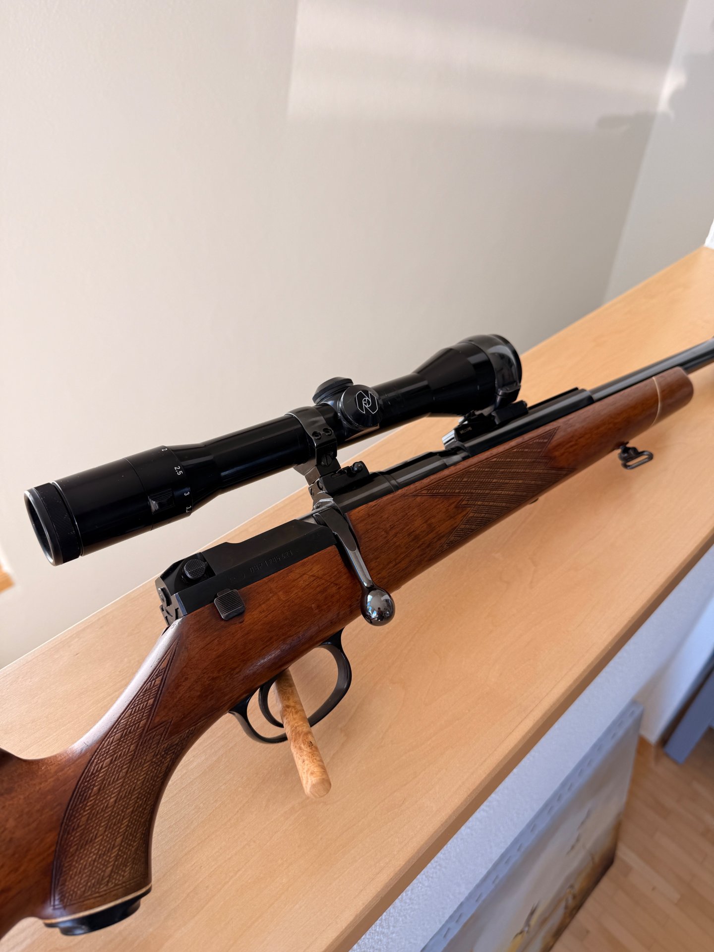 Mauser 66 S, 9,3x64, Wechsellauf 6,5x68 – Bild 4