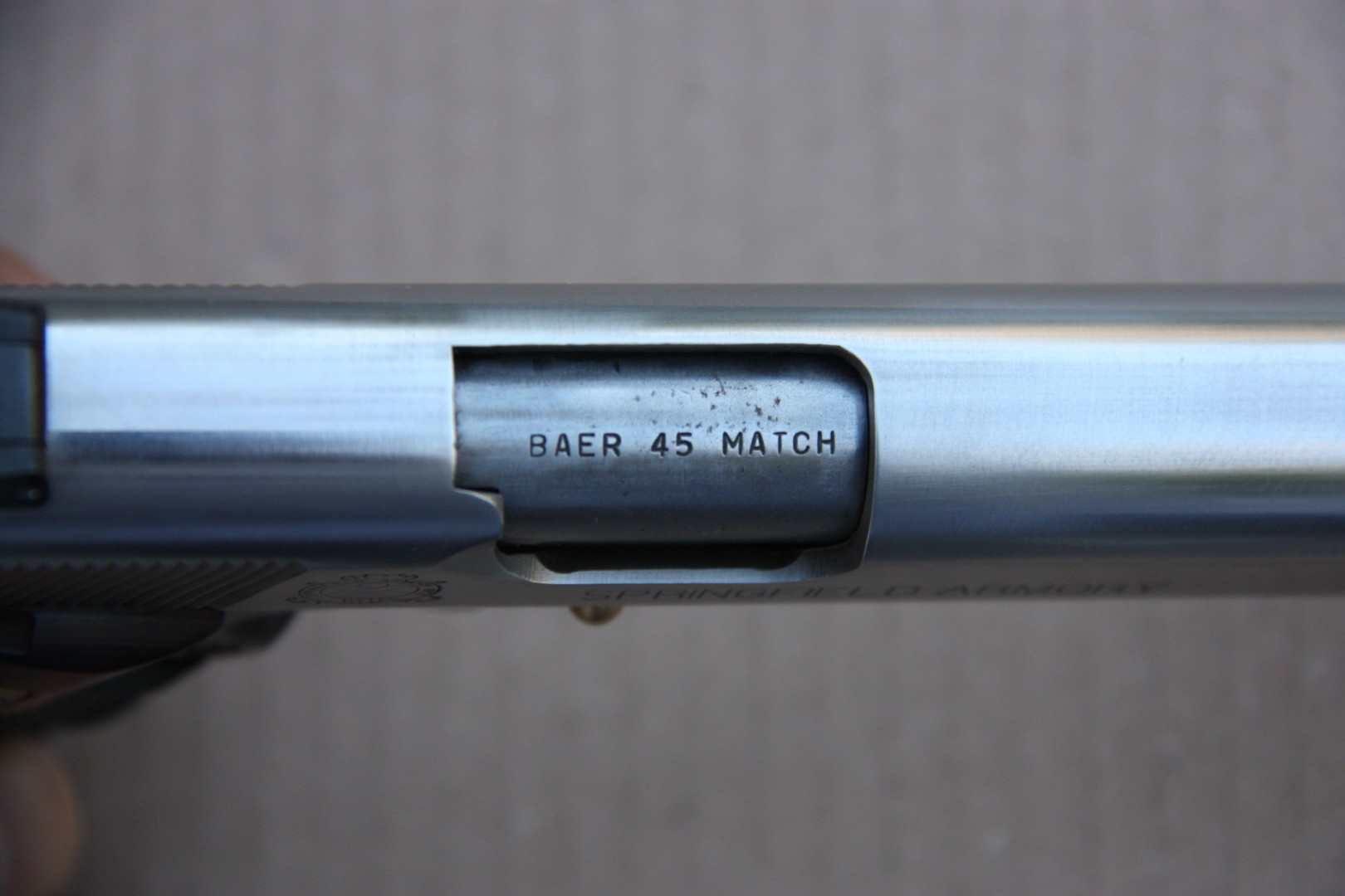 Colt 1911 Springfield Armory Custom duo tone Les Baer Lauf .45 ACP – Bild 4
