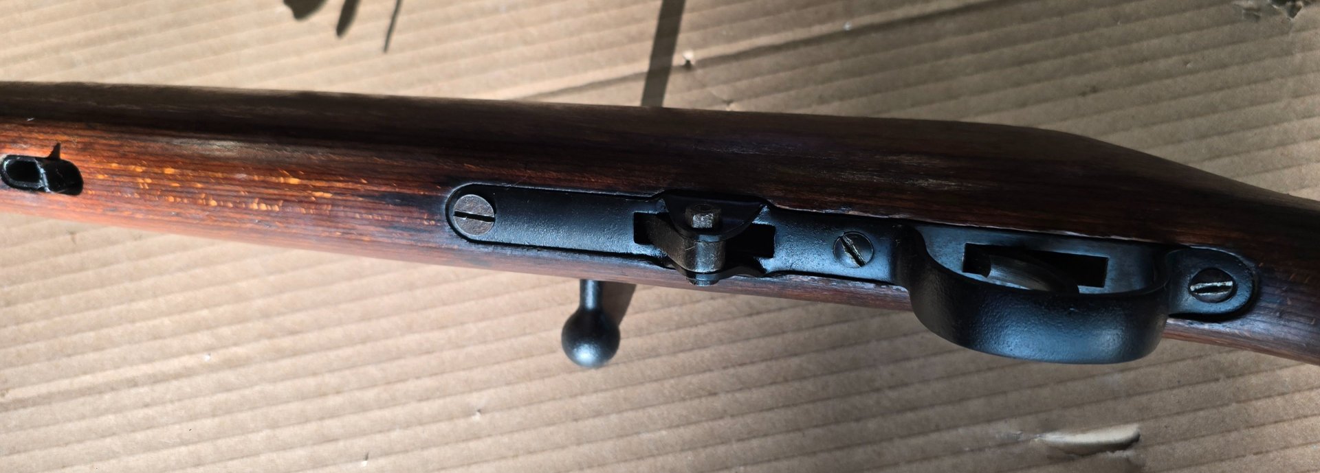 Luftgewehr DDR Haenel Suhl Modell 49a , Kal.4,4mm, Durchlader, NVA, GST!!! – Bild 4