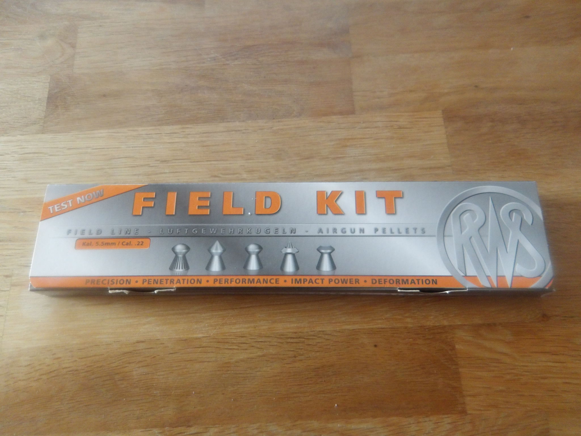 RWS - Field Kit - 5,5mm / .22 - 5 versch. Sorten – Bild 1