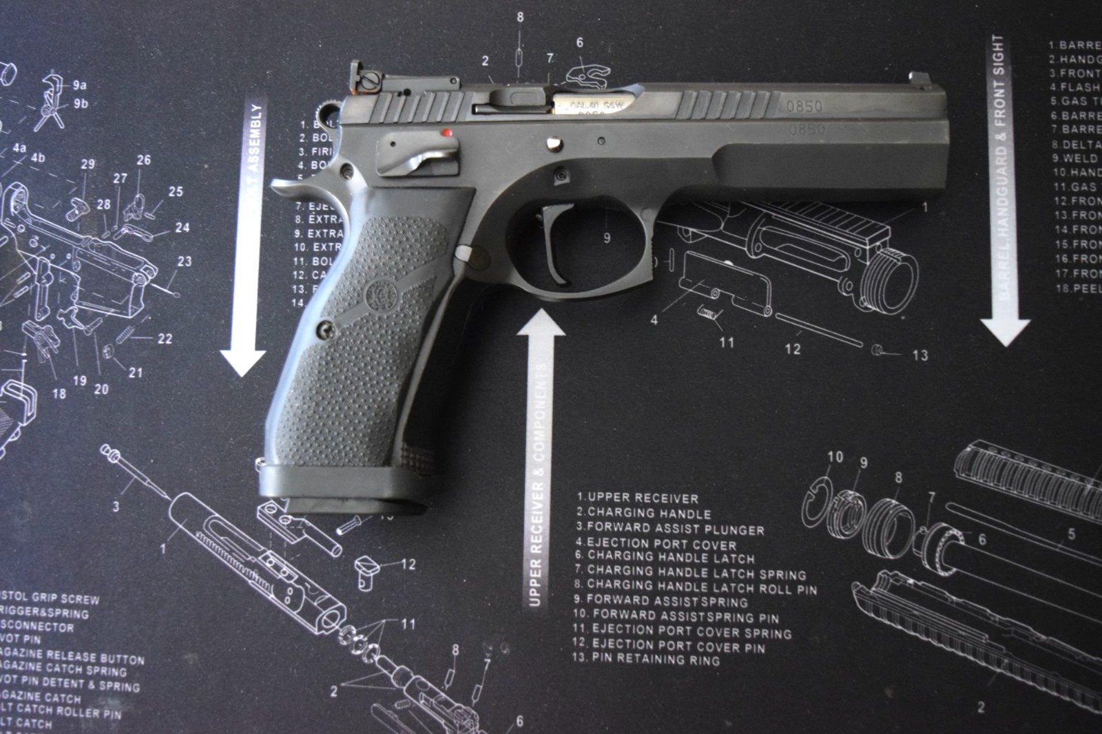 CZ 75 STANDARD IPSC 40 S&W – Bild 2