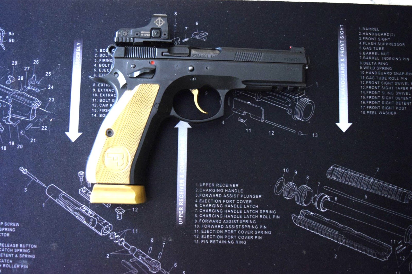 CZ 75 SP-01 Limited Edition 85 Jahre CZ – Bild 3