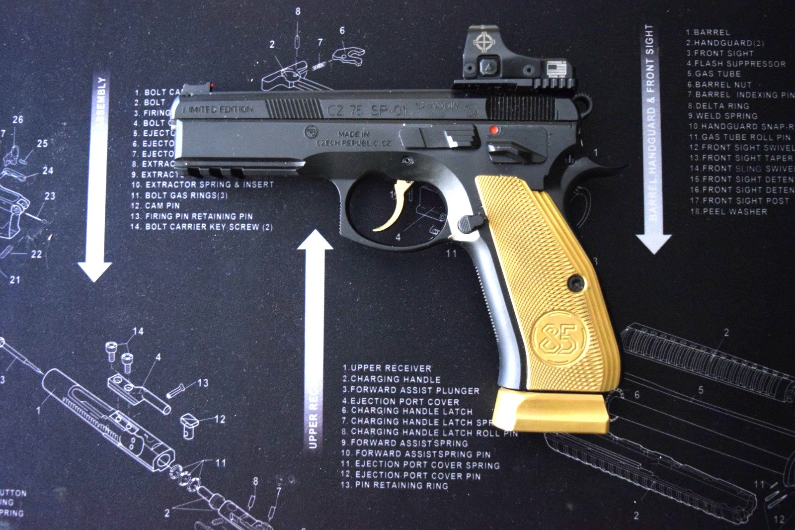 CZ 75 SP-01 Limited Edition 85 Jahre CZ – Bild 2