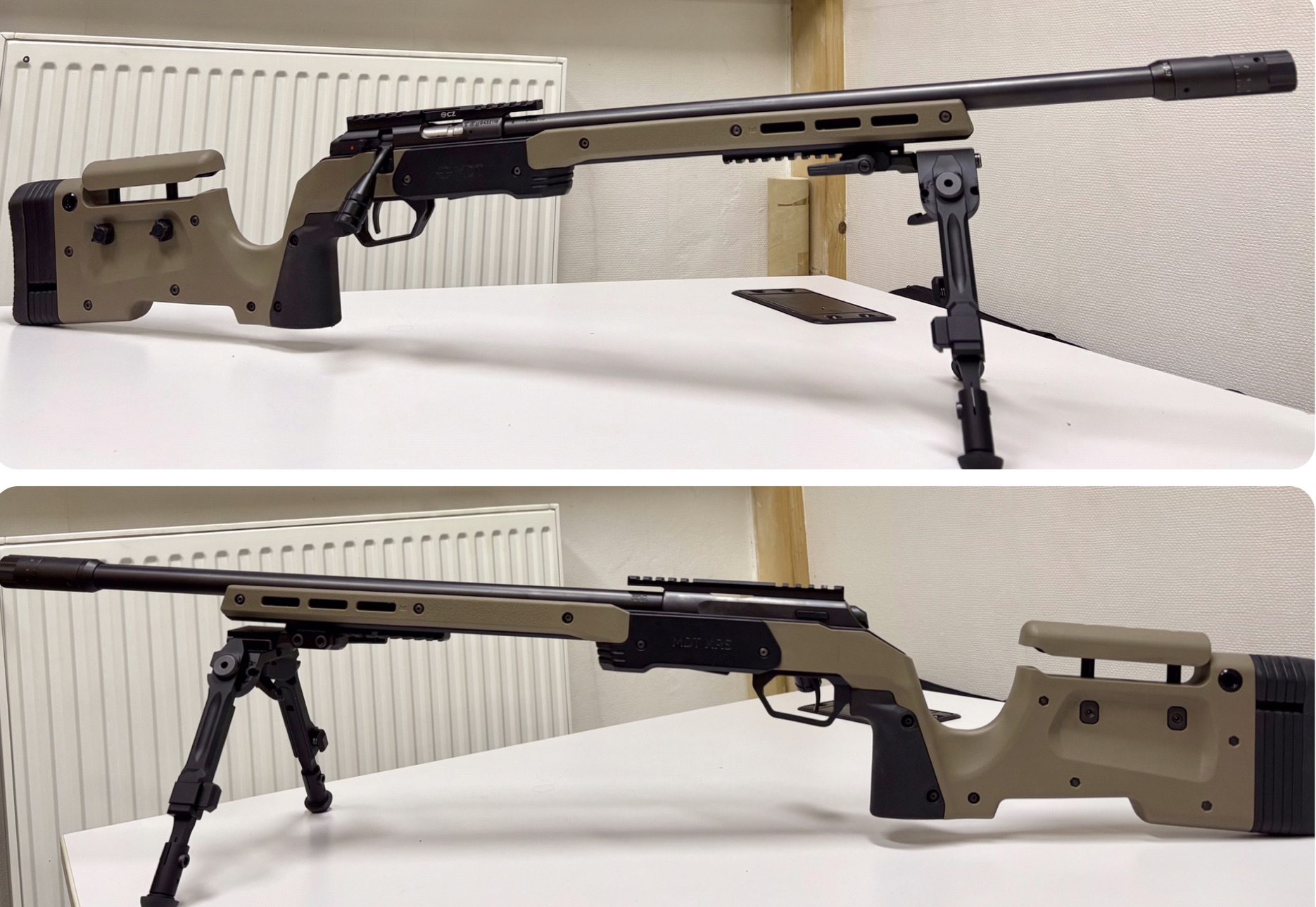 CZ 457 im MDT XRS Chassis, Timney Direktabzug u. Sinus Break Barrel Tuner, Kaliber .22lr – Bild 2
