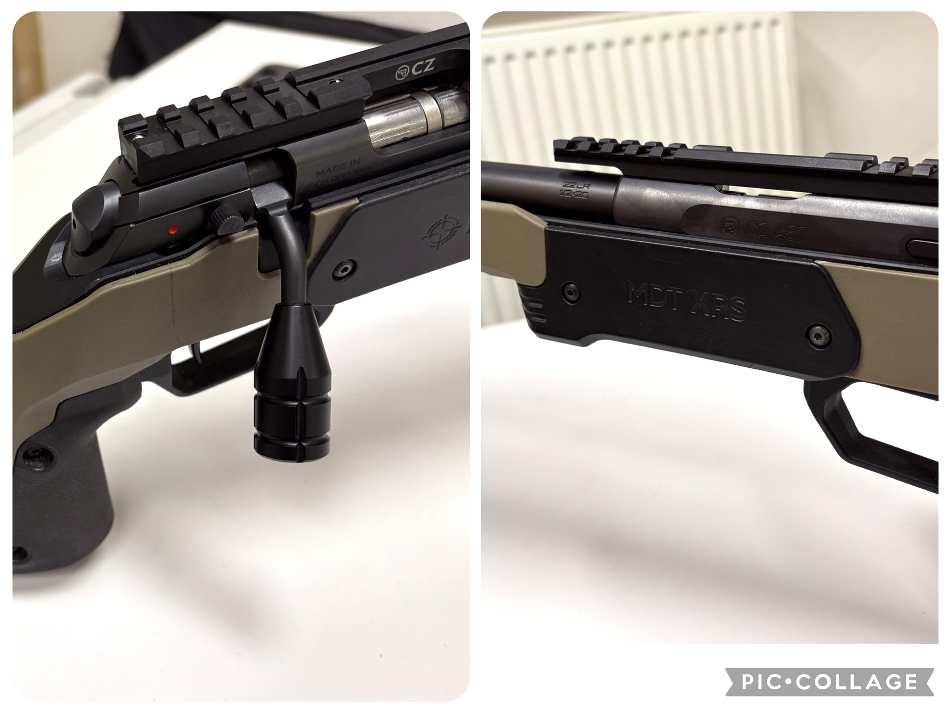 CZ 457 im MDT XRS Chassis, Timney Direktabzug u. Sinus Break Barrel Tuner, Kaliber .22lr – Bild 3