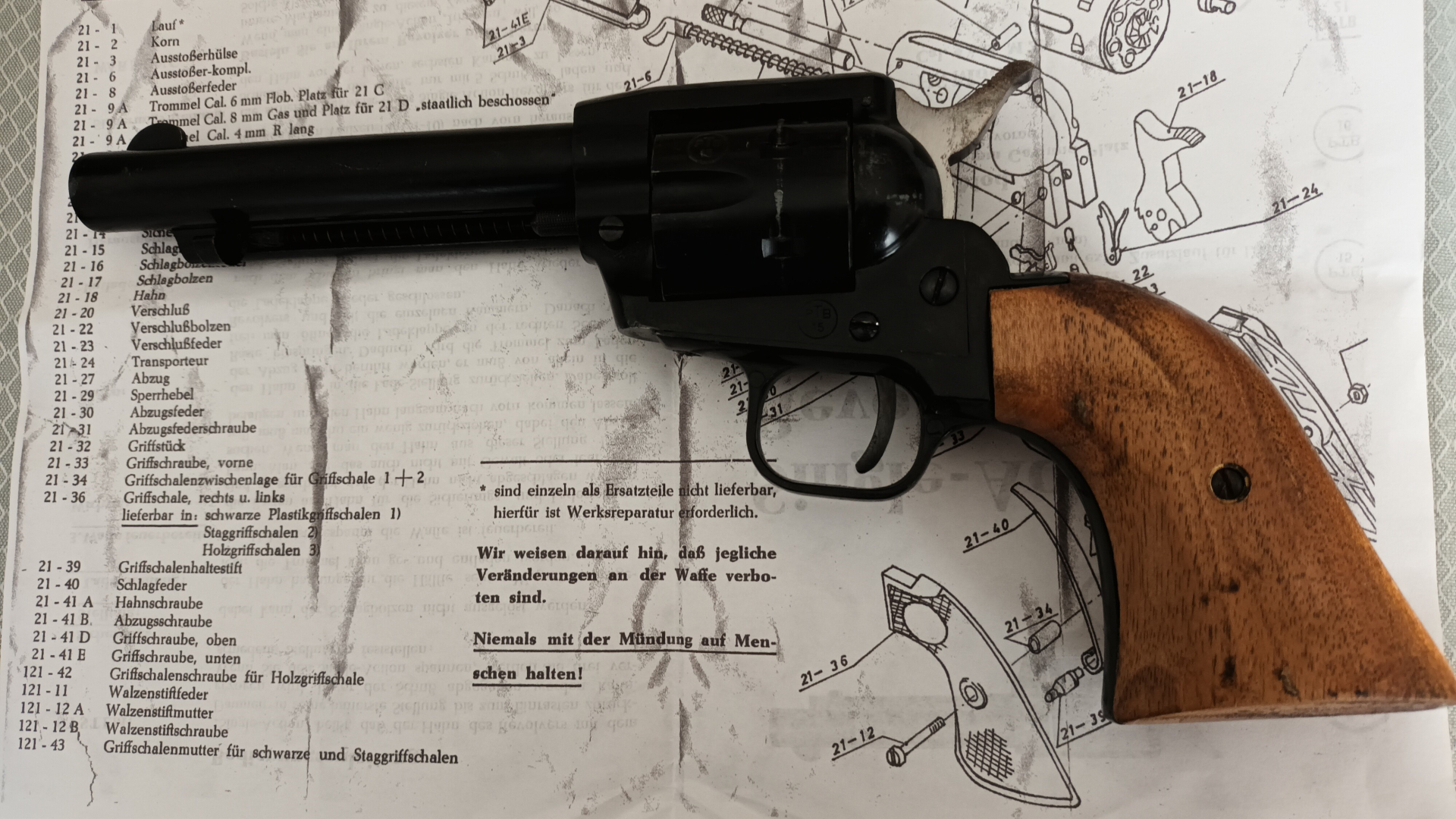 Single- Action Revolver HS21C – Bild 2
