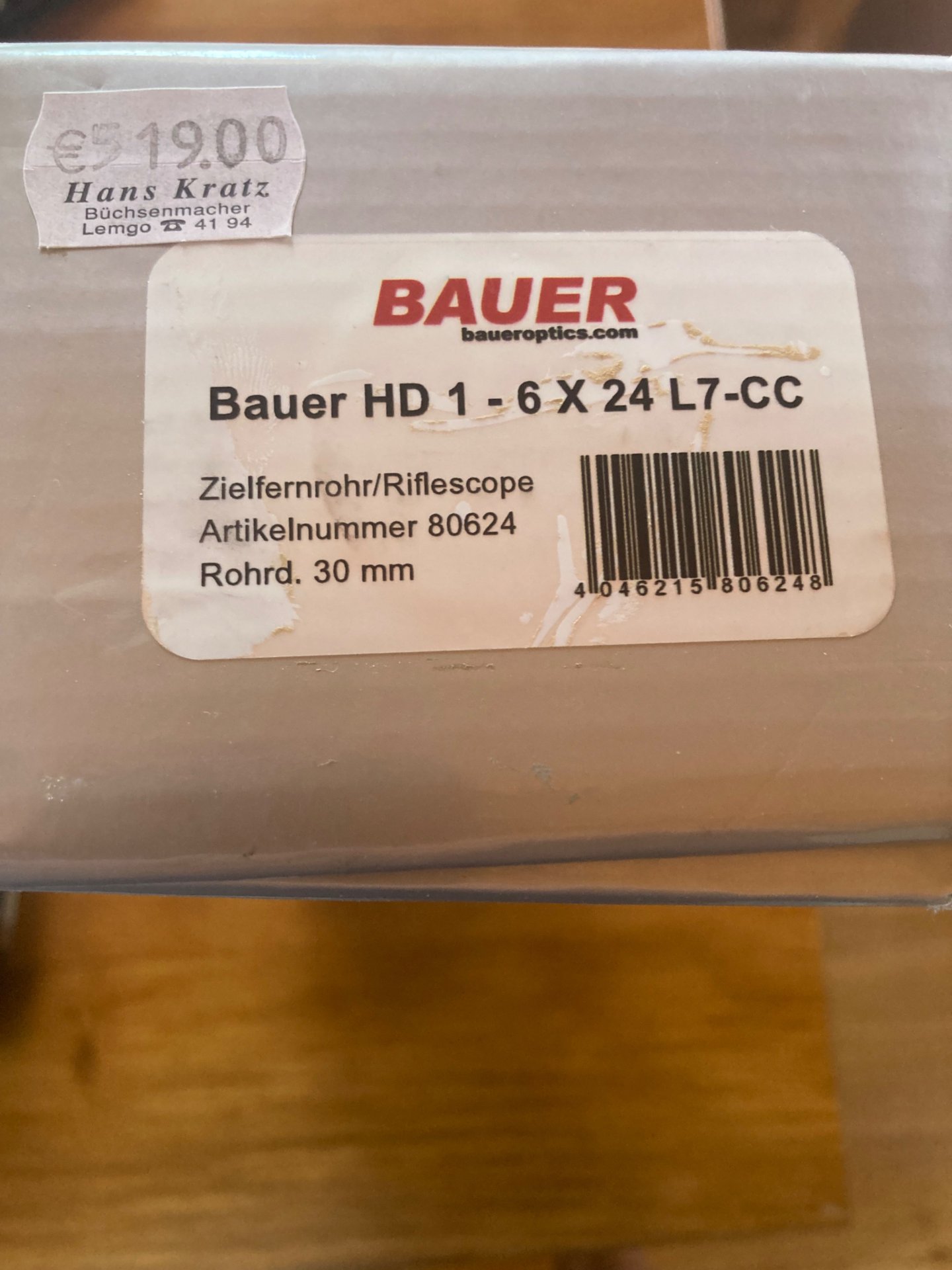 Drückjagdglas Bauer – Bild 1
