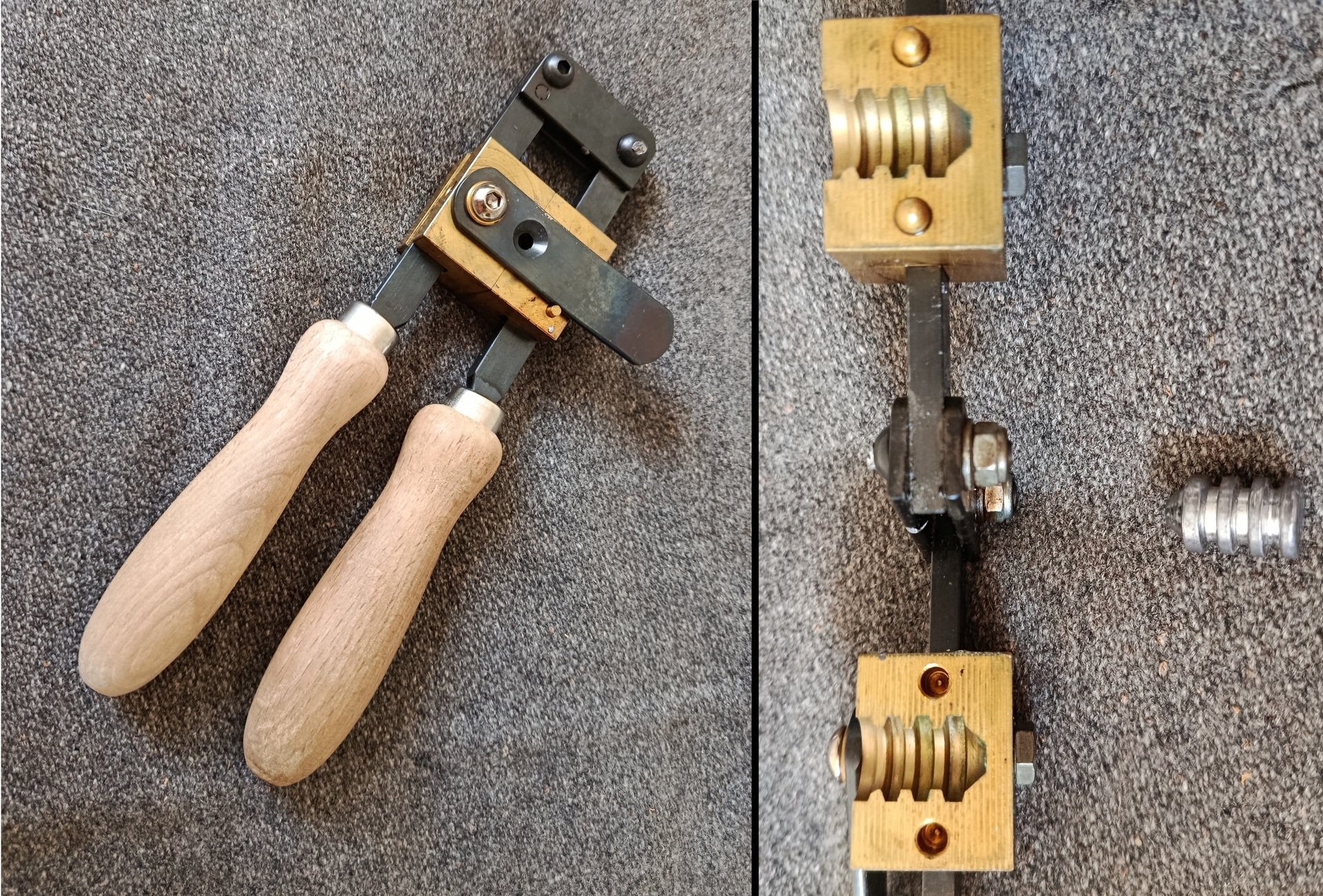 Messing Kokille cal.54 Hawken 410grain Langgeschoss – Bild 1